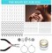 Jewelry Making Supplies Kit for Adults – 1,200 Crystal & Gemstone Beads with Pliers, Earring Hooks, Clasps & Wires | DIY Bracelets, Earrings & Rings | Gift for Holidays & Birthdays